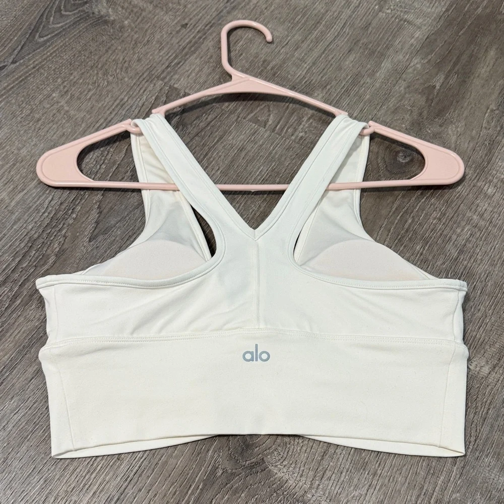 Alo Yoga Wild Thing Bra - Ivory - Picture 7 of 7